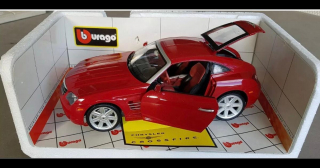 Chrysler Crossfire červená 1/18 bburago